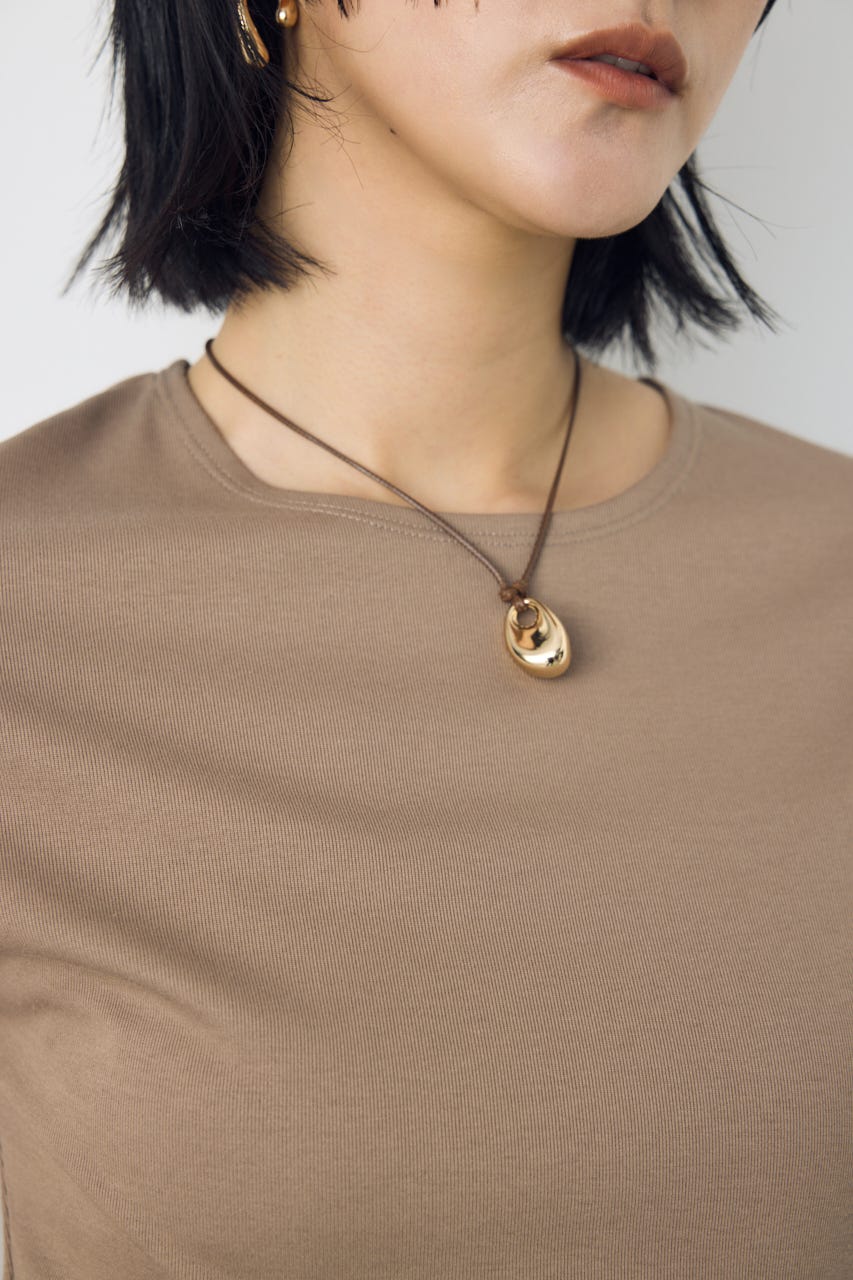 クロップドTEE MOCHA M
