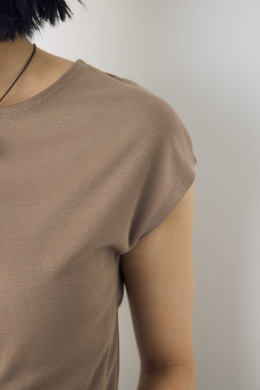 クロップドTEE MOCHA M