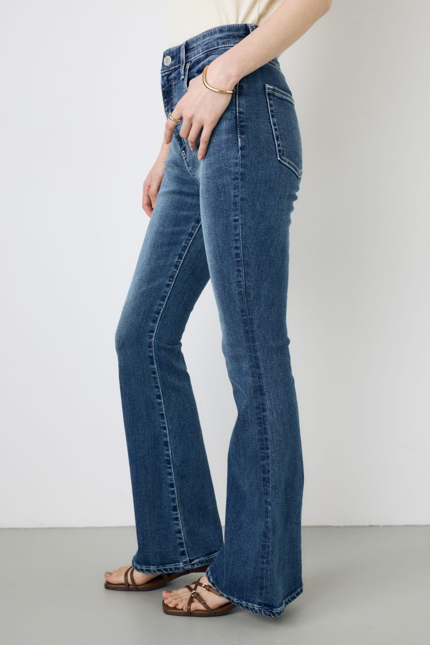AZUL DENIM フレアデニム BLU M