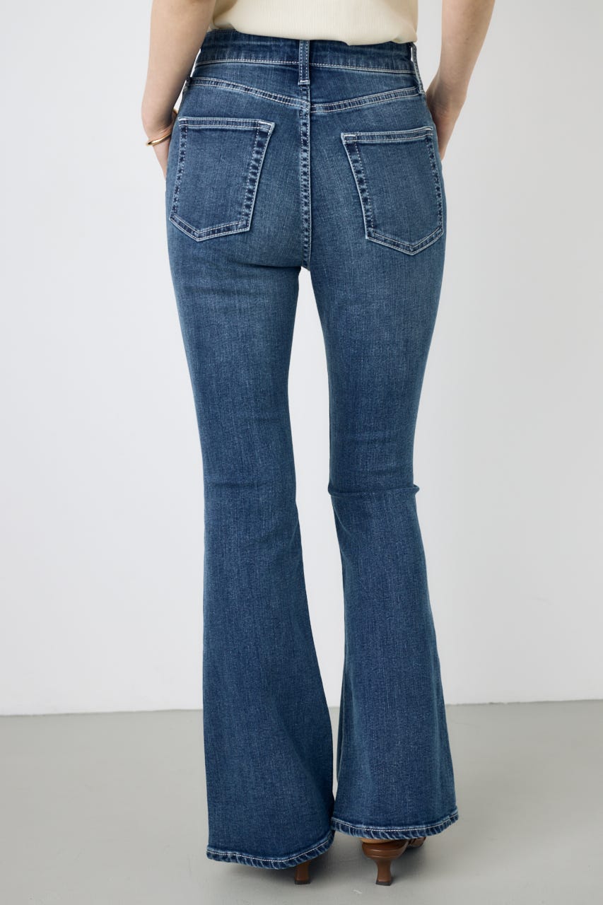 AZUL DENIM フレアデニム BLU M