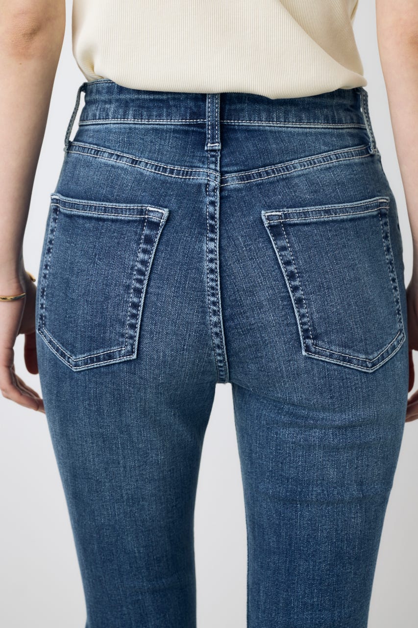 AZUL DENIM フレアデニム BLU M