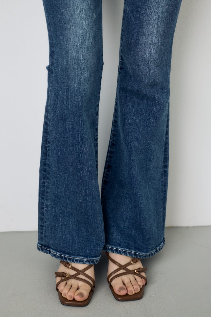 AZUL DENIM フレアデニム BLU M