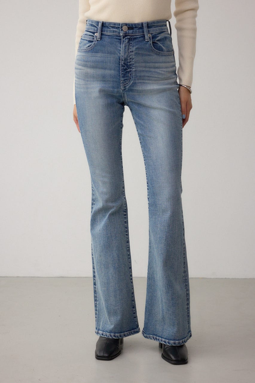 AZUL DENIM フレアデニム L/BLU XS