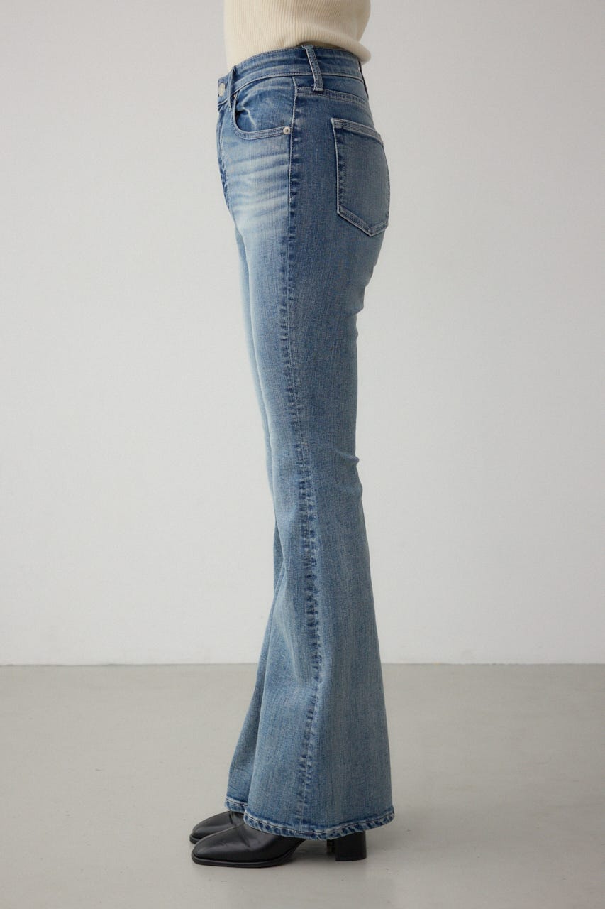 AZUL DENIM フレアデニム L/BLU XS