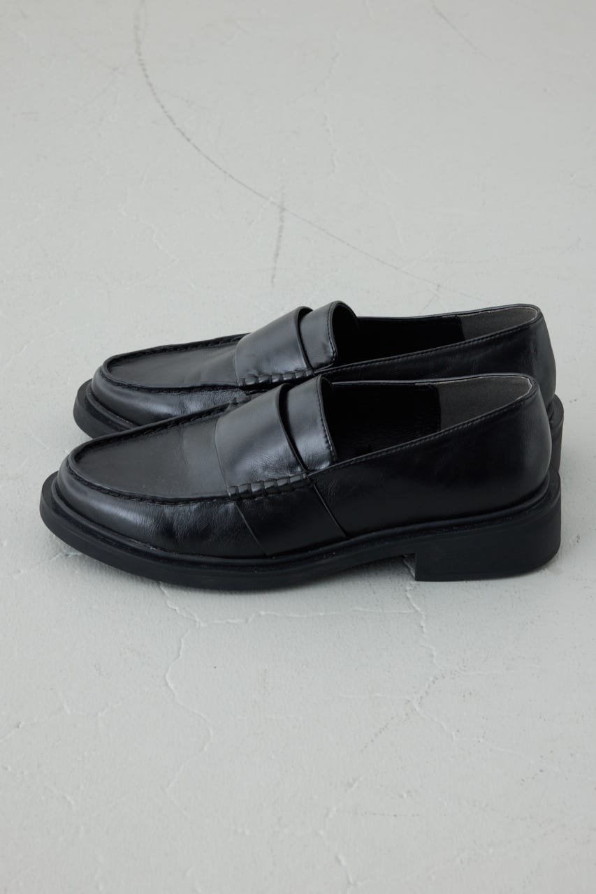【AW先行アイテム】プレーンローファー BLK M