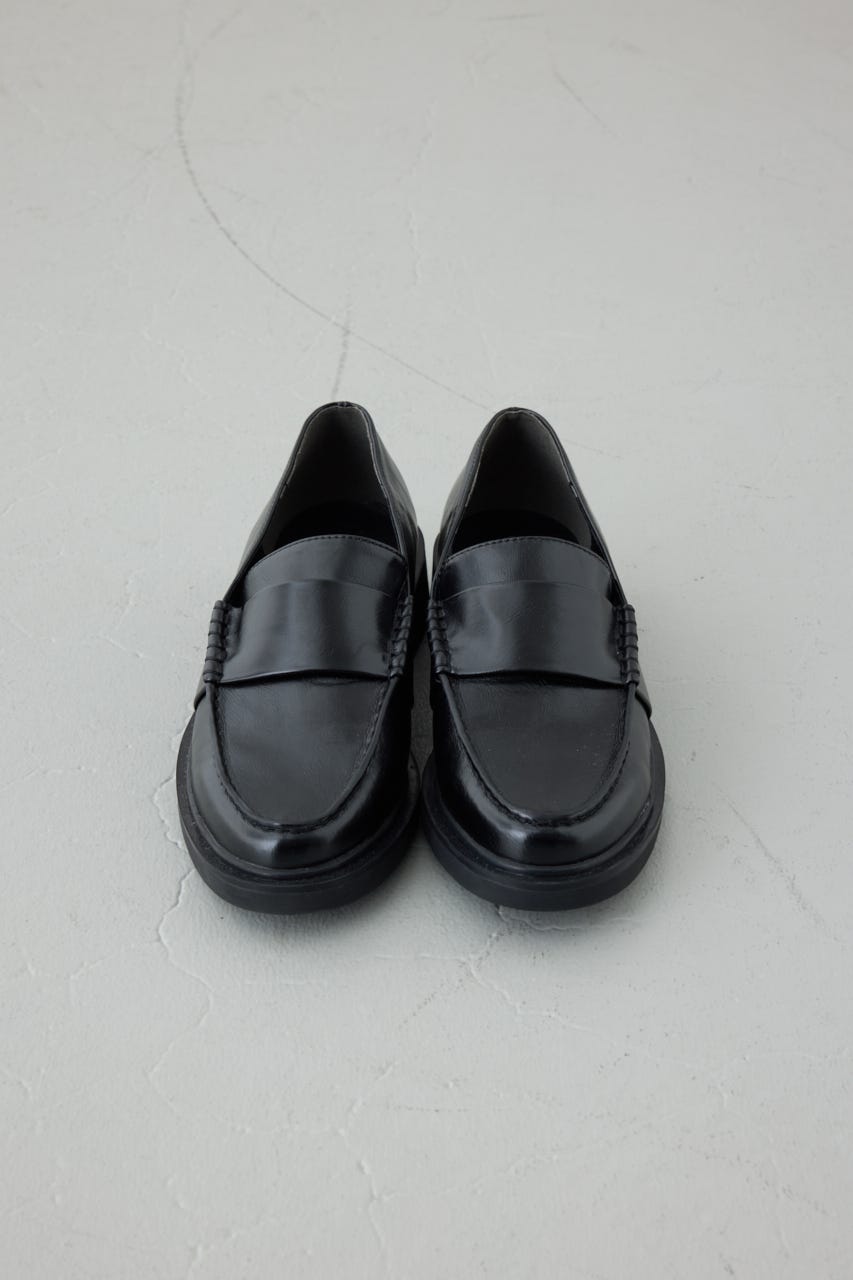 【AW先行アイテム】プレーンローファー BLK M