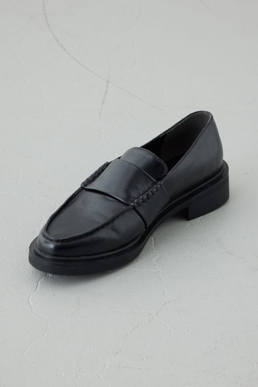 【AW先行アイテム】プレーンローファー BLK M