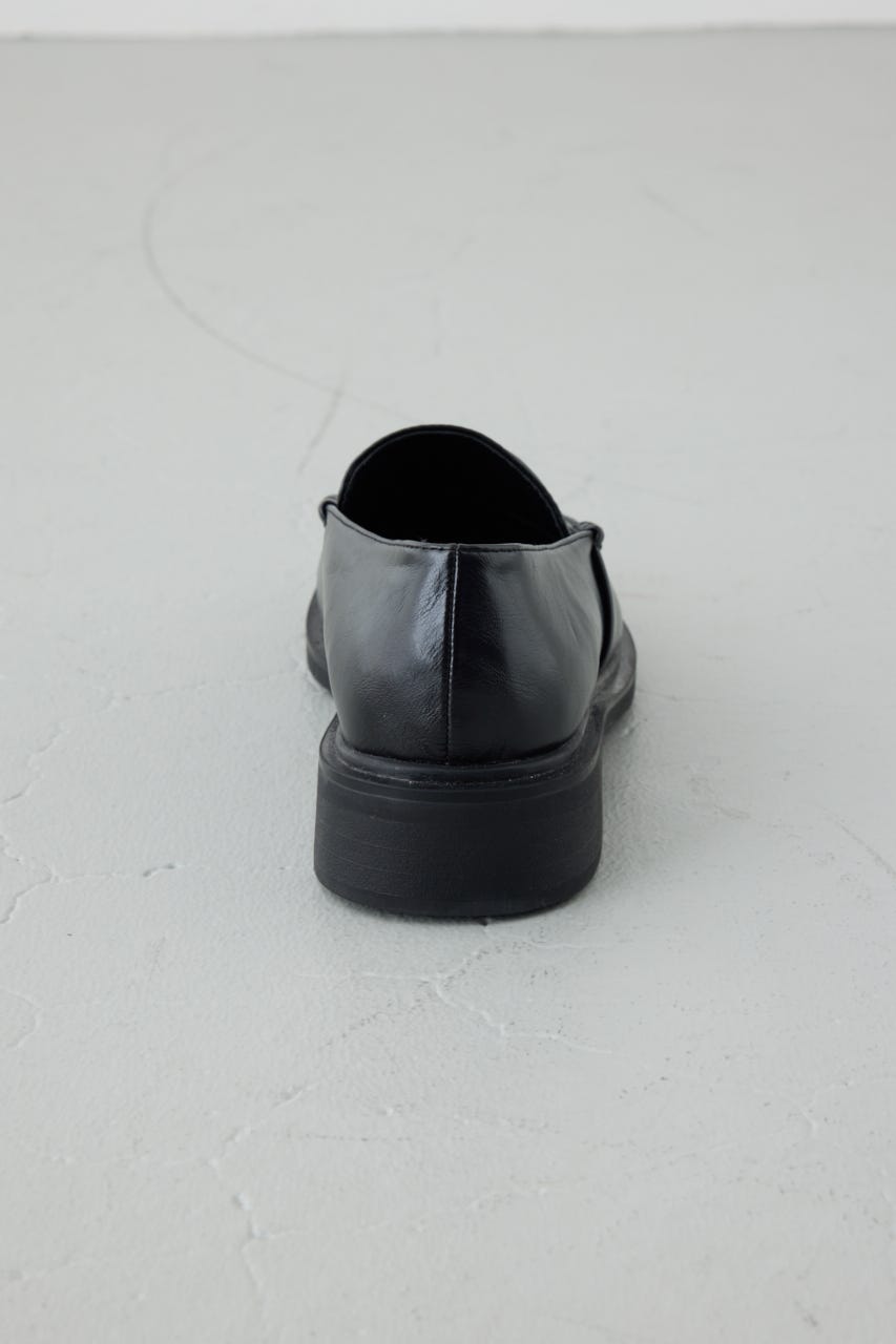 【AW先行アイテム】プレーンローファー BLK M