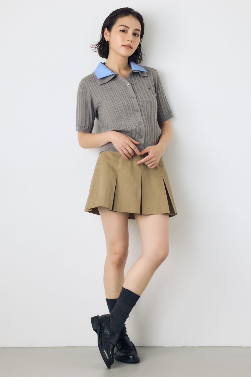 ＜先行予約＞【POLO BCS×AZUL】ミニスコート BEG FREE