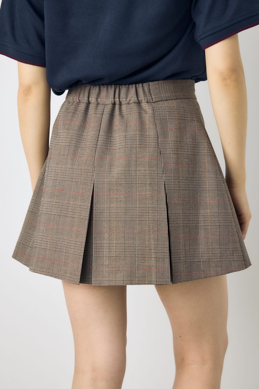 ＜先行予約＞【POLO BCS×AZUL】ミニスコート Glen Check FREE