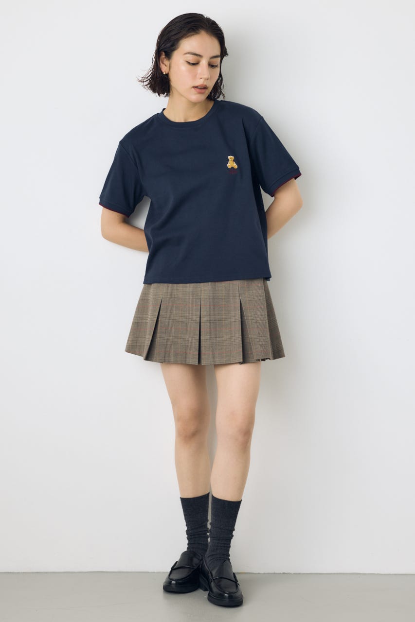 ＜先行予約＞【POLO BCS×AZUL】ミニスコート Glen Check FREE