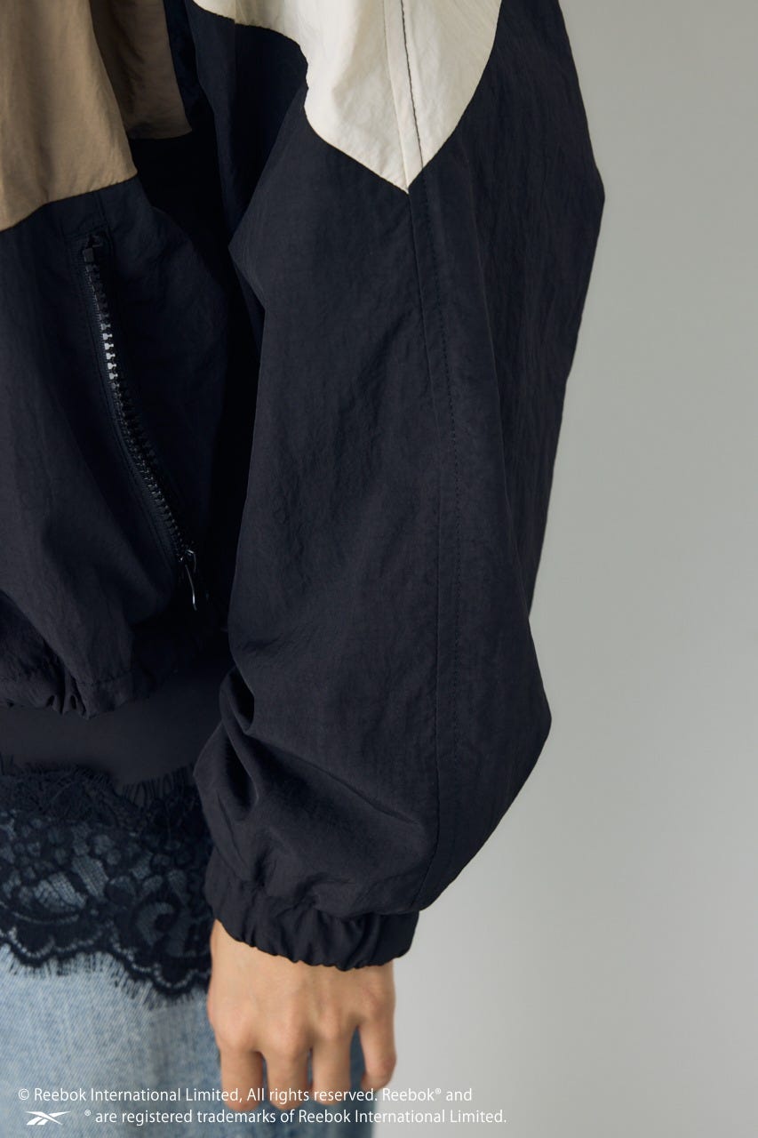 【REEBOK×AZUL】ナイロントラックジャケット BLK L