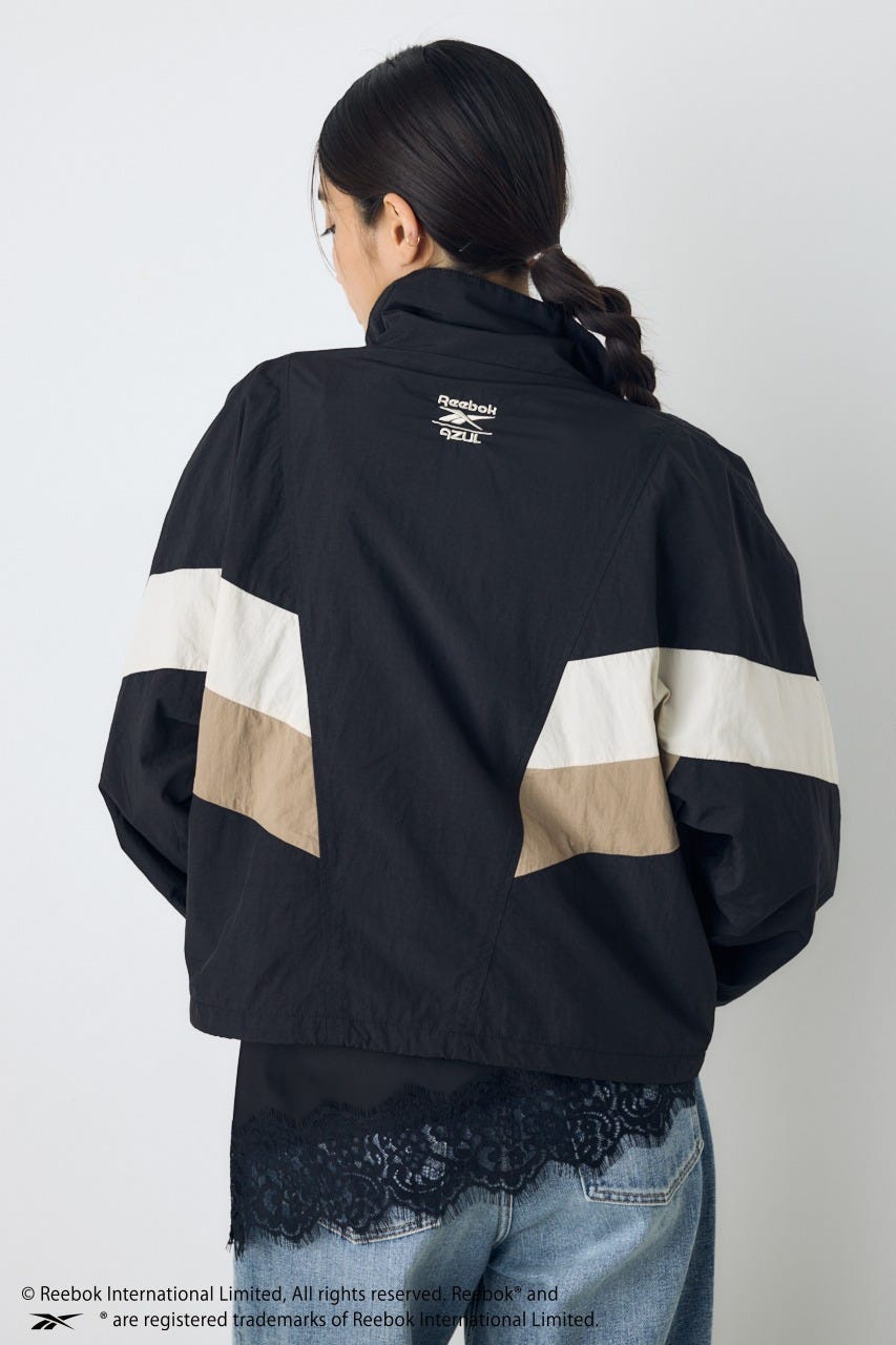 【REEBOK×AZUL】ナイロントラックジャケット BLK L
