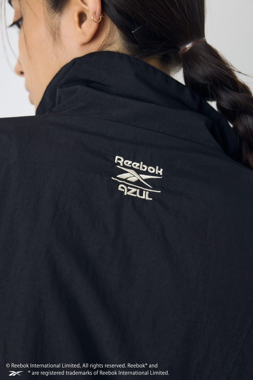 【REEBOK×AZUL】ナイロントラックジャケット BLK L