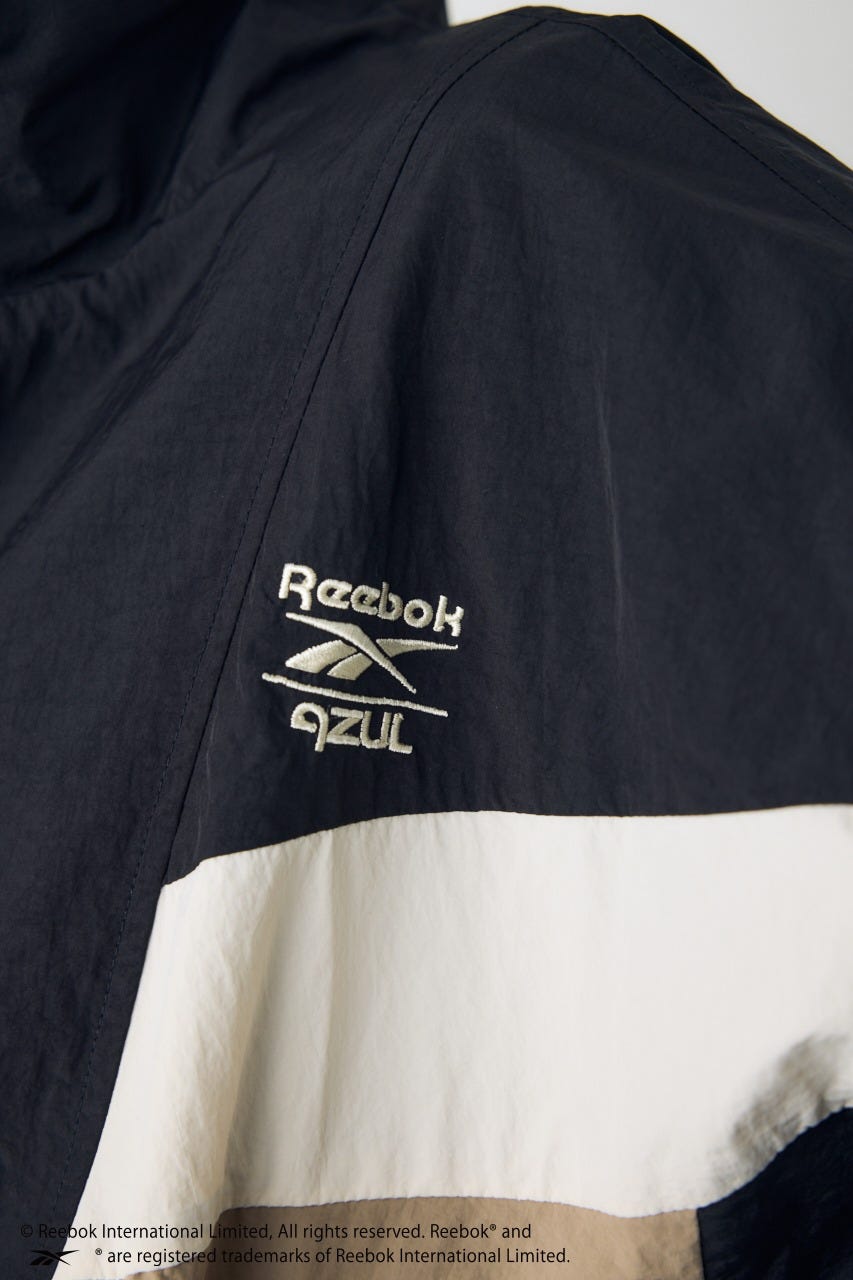 【REEBOK×AZUL】ナイロントラックジャケット BLK L