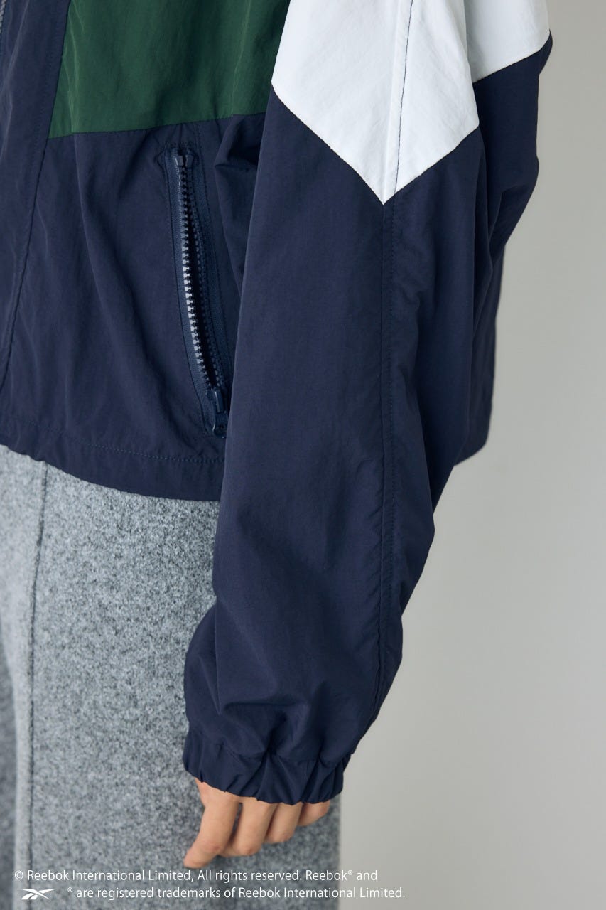 【REEBOK×AZUL】ナイロントラックジャケット NVY L