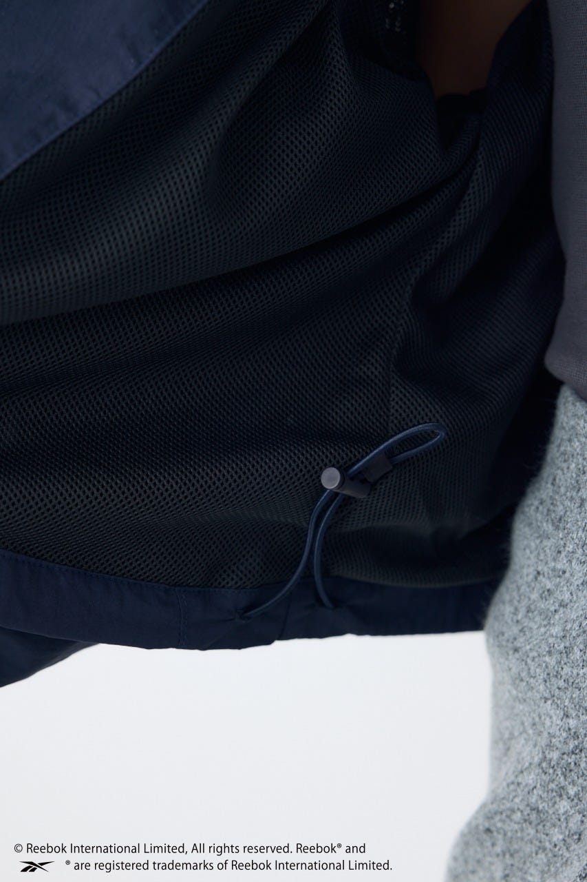 【REEBOK×AZUL】ナイロントラックジャケット NVY L