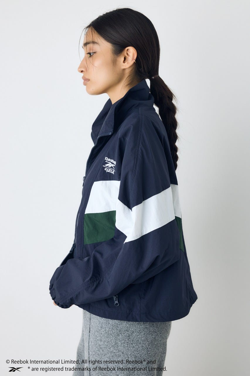 【REEBOK×AZUL】ナイロントラックジャケット NVY L