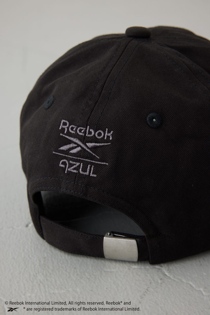 【REEBOK×AZUL】ラインストーンキャップ BLK FREE
