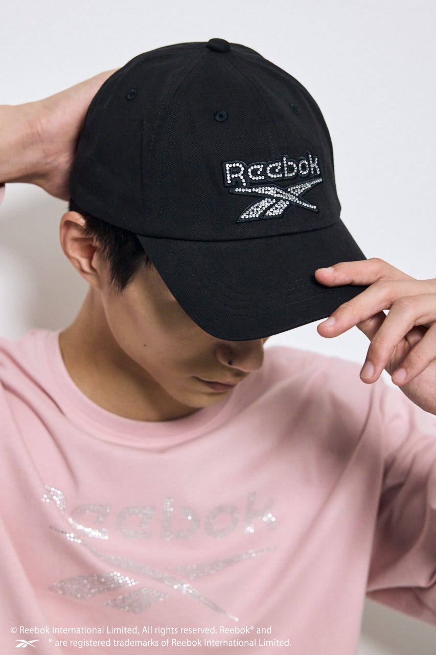 【REEBOK×AZUL】ラインストーンキャップ BLK FREE