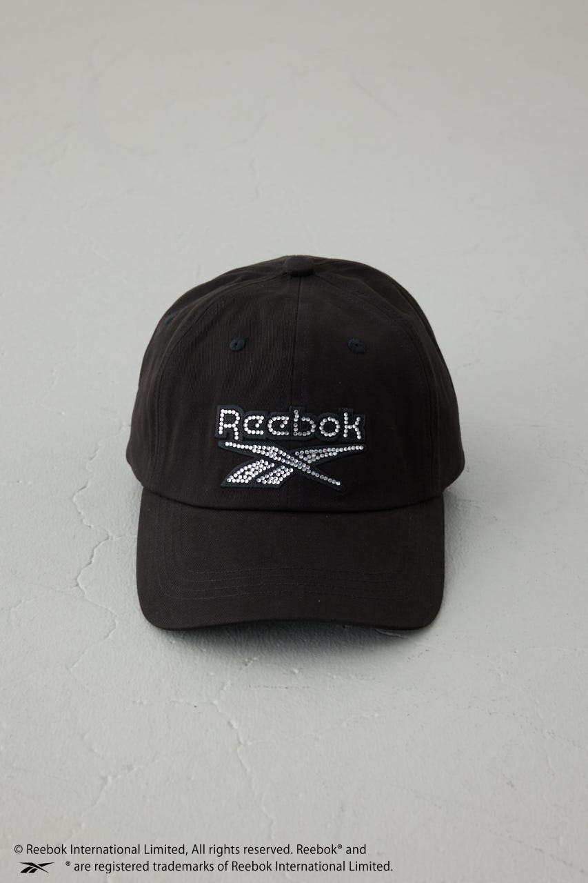 【REEBOK×AZUL】ラインストーンキャップ BLK FREE