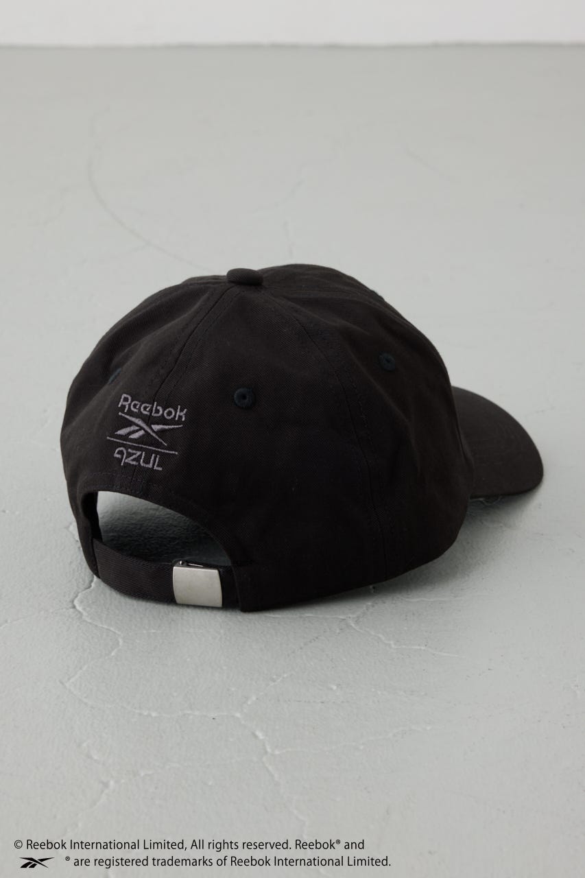 【REEBOK×AZUL】ラインストーンキャップ BLK FREE