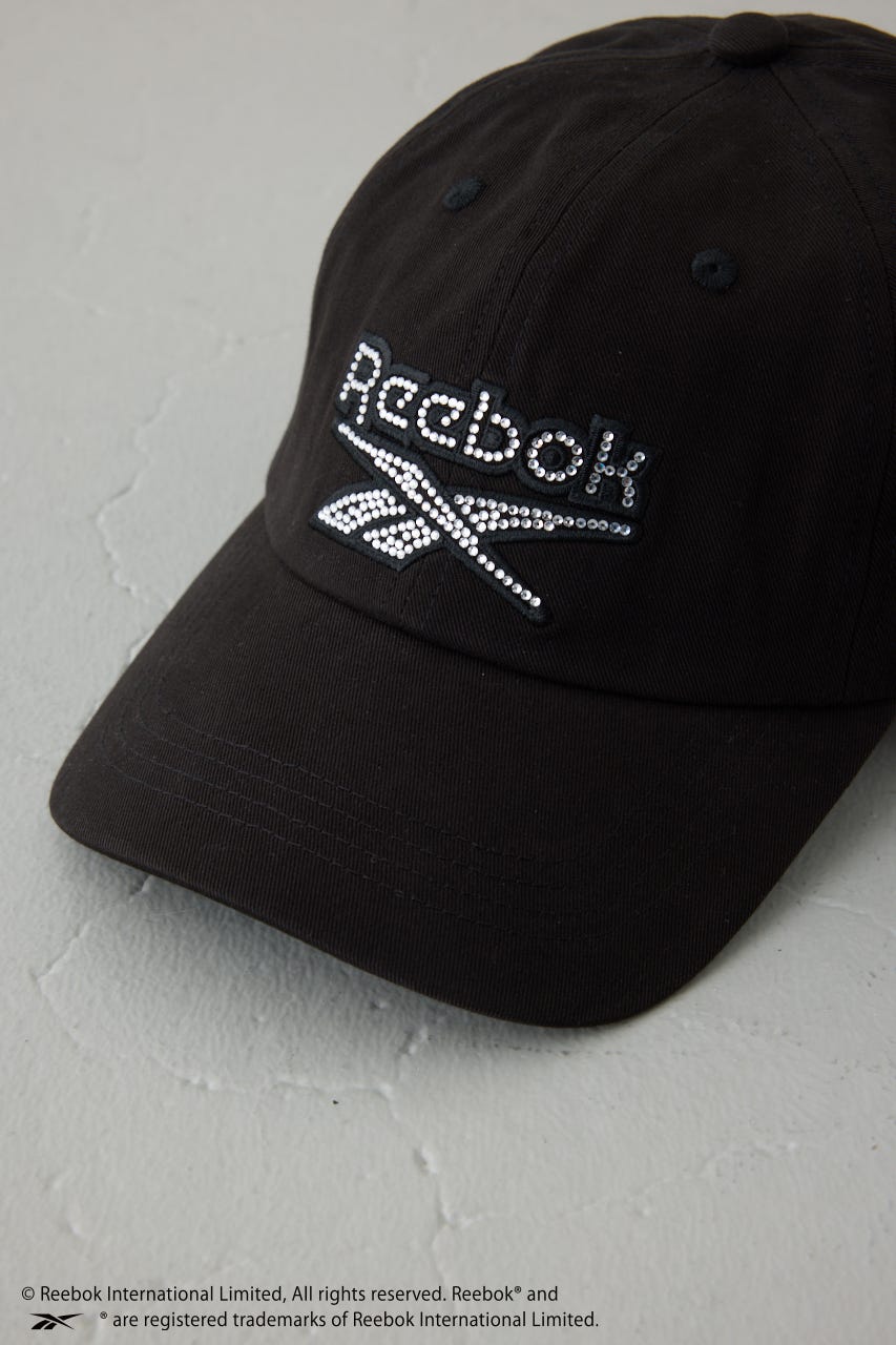 【REEBOK×AZUL】ラインストーンキャップ BLK FREE
