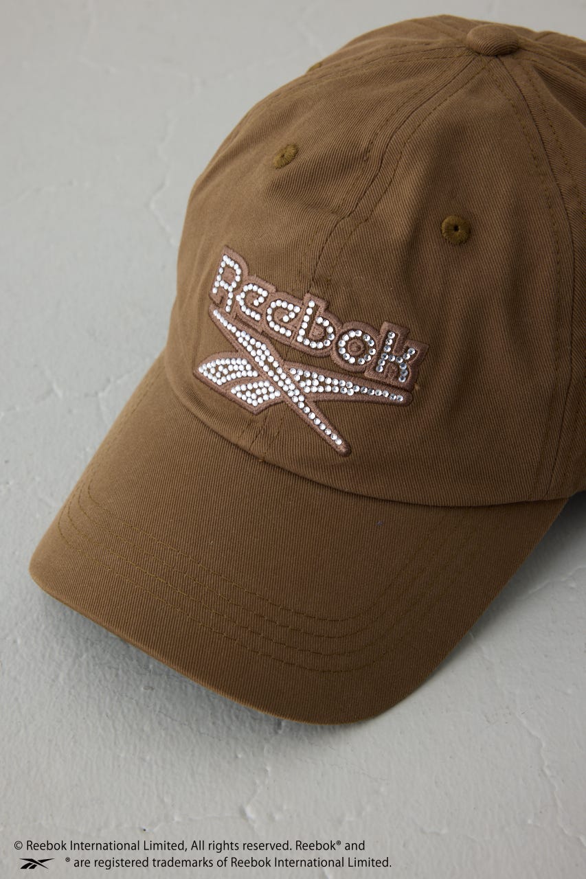【REEBOK×AZUL】ラインストーンキャップ BRN FREE