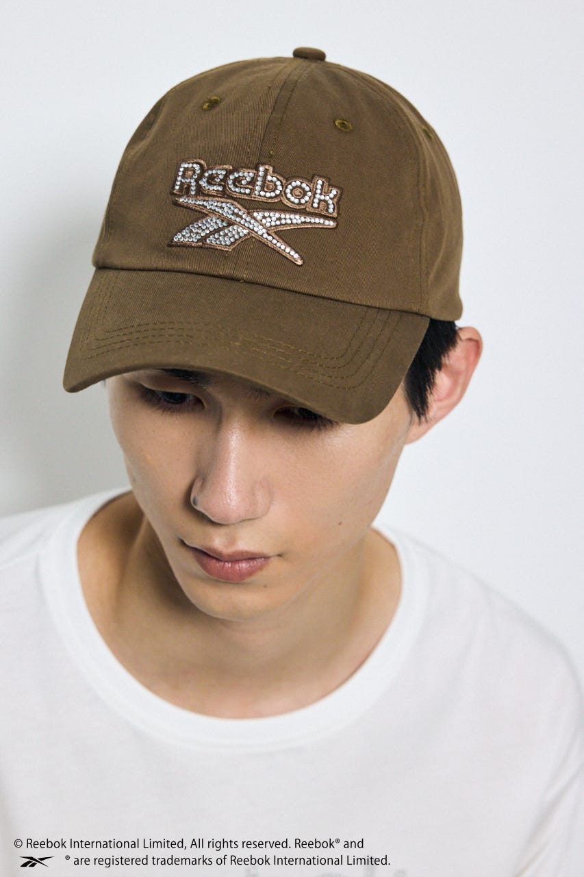 【REEBOK×AZUL】ラインストーンキャップ BRN FREE