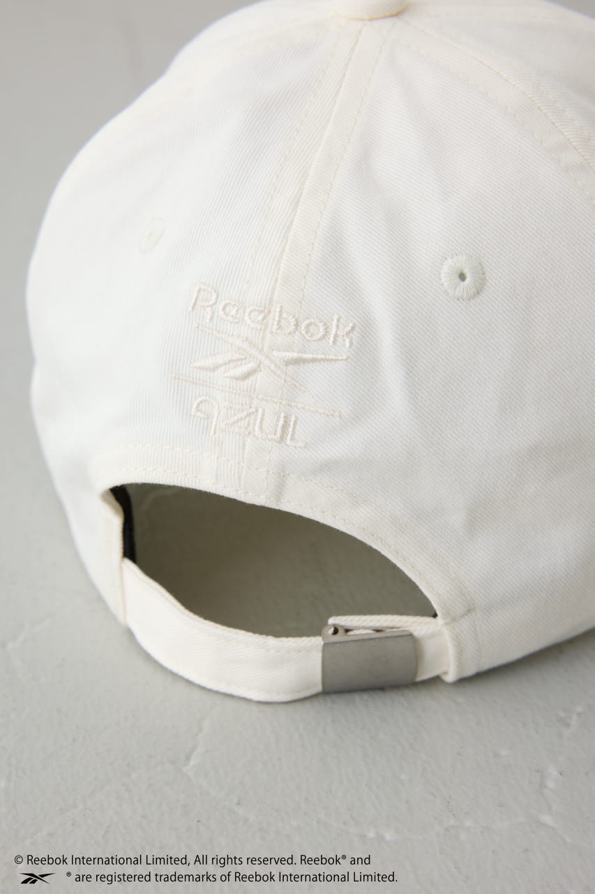 【REEBOK×AZUL】ラインストーンキャップ O/WHT FREE