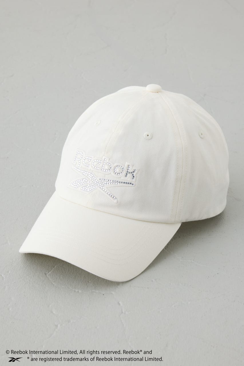 【REEBOK×AZUL】ラインストーンキャップ O/WHT FREE