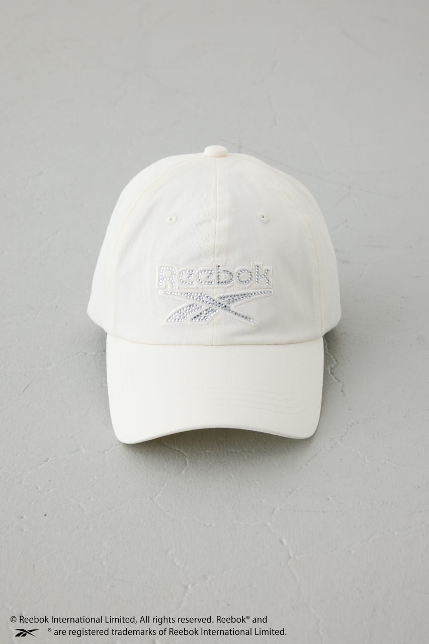 【REEBOK×AZUL】ラインストーンキャップ O/WHT FREE