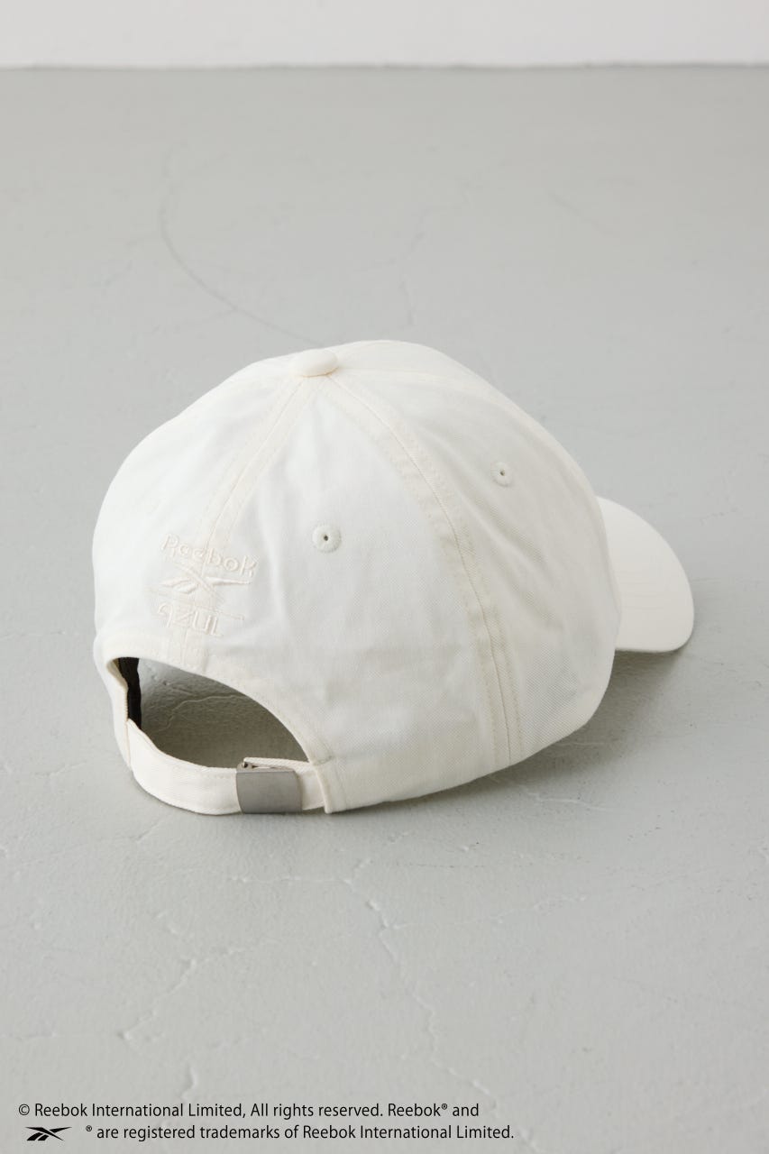 【REEBOK×AZUL】ラインストーンキャップ O/WHT FREE