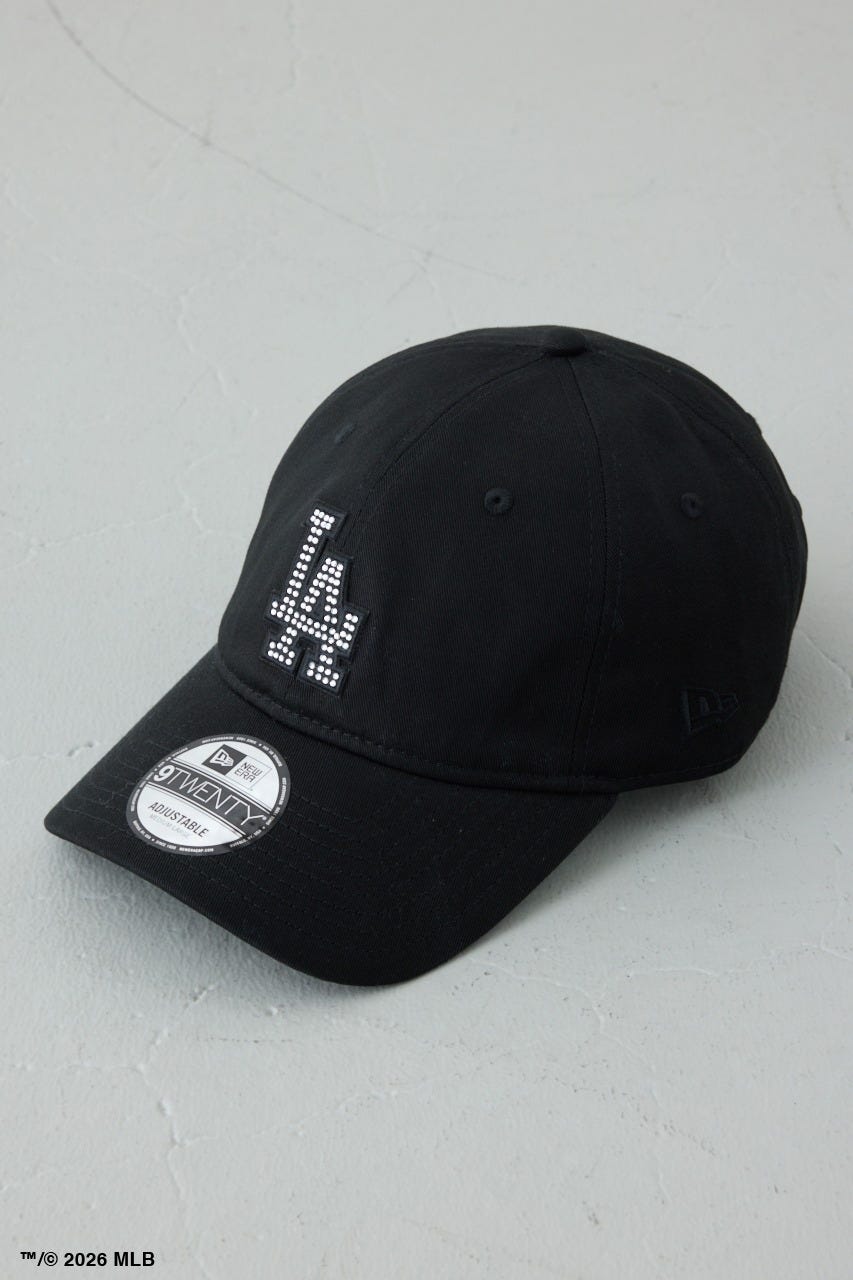 【NEW ERA×AZUL MLB】ストーンロゴキャップ BLK FREE