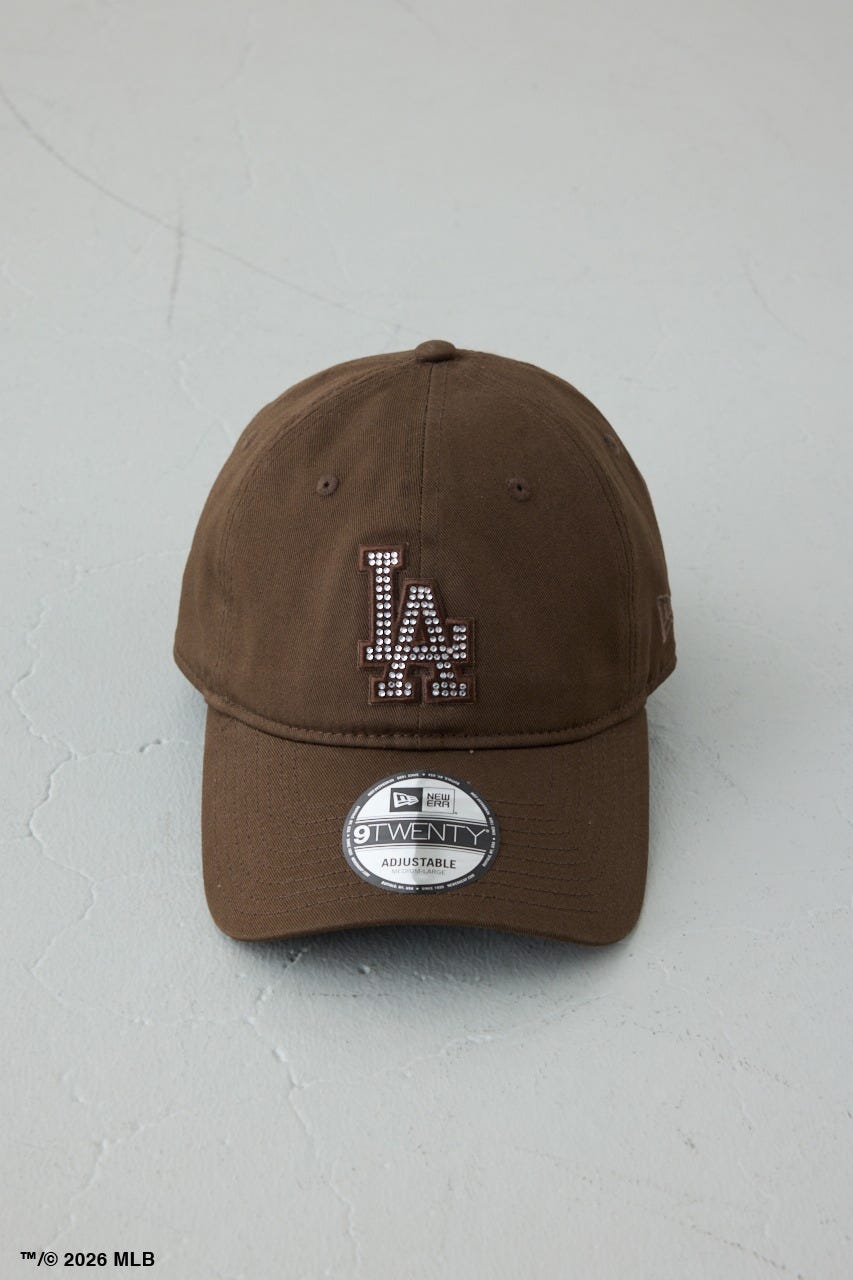 【NEW ERA×AZUL MLB】ストーンロゴキャップ BRN FREE
