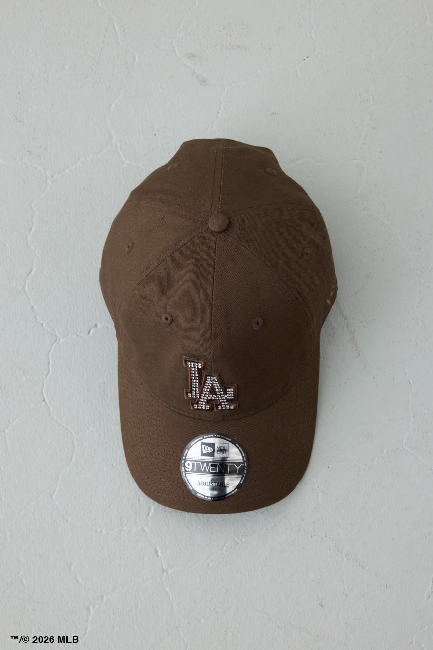 【NEW ERA×AZUL MLB】ストーンロゴキャップ BRN FREE