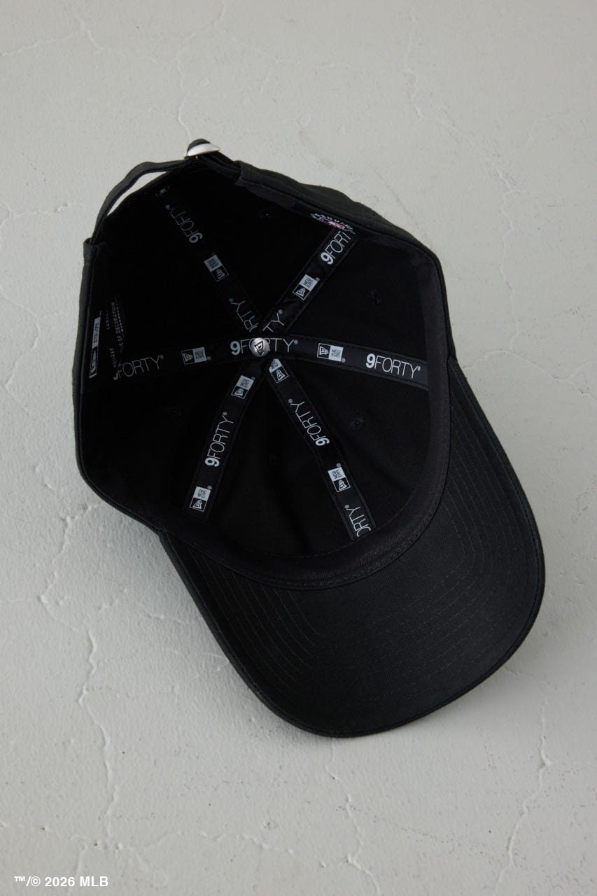 NEW ERA×AZUL MLBストーンロゴCAP BLK FREE