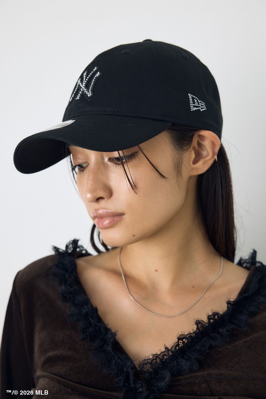 NEW ERA×AZUL MLBストーンロゴCAP BLK FREE