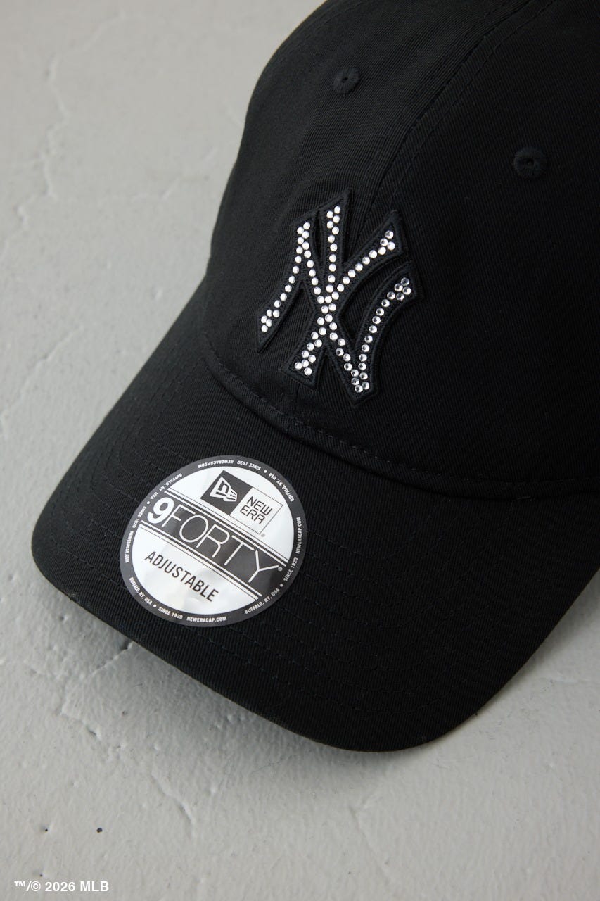 NEW ERA×AZUL MLBストーンロゴCAP BLK FREE