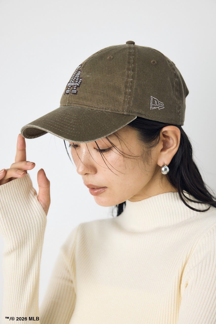 NEW ERA×AZUL MLBストーンロゴCAP BRN FREE
