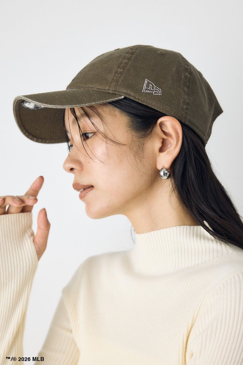 NEW ERA×AZUL MLBストーンロゴCAP BRN FREE