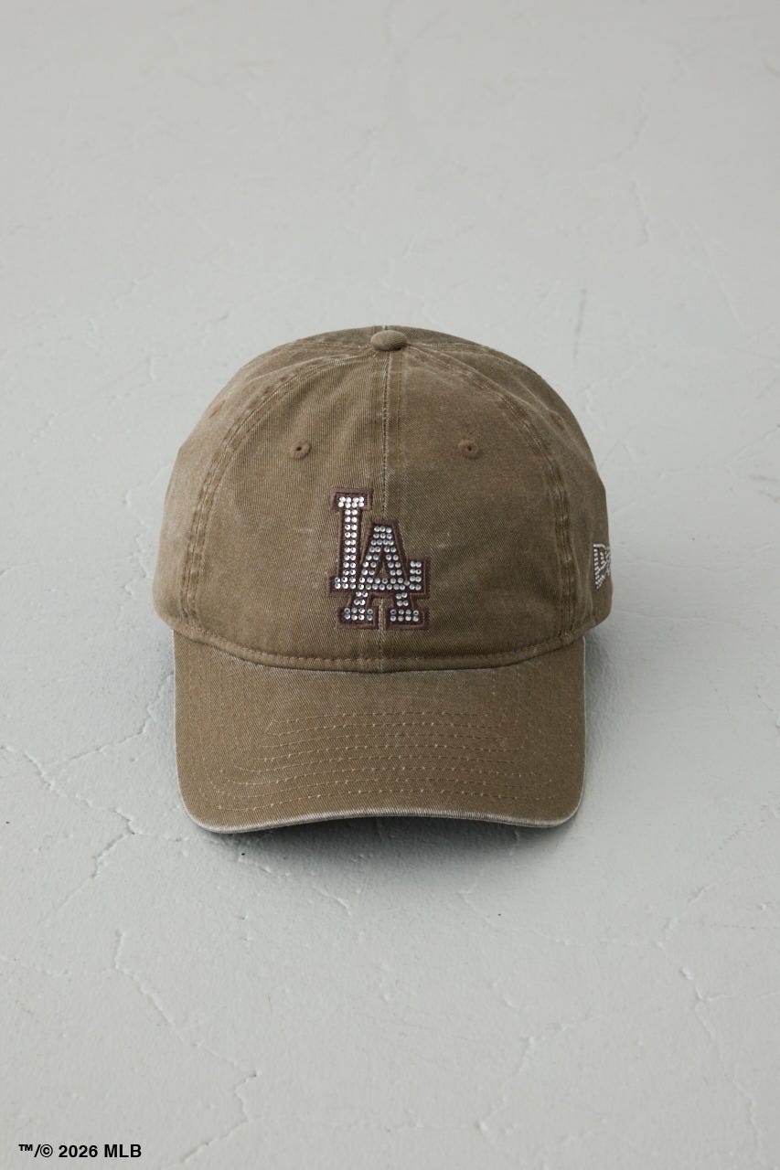 NEW ERA×AZUL MLBストーンロゴCAP BRN FREE