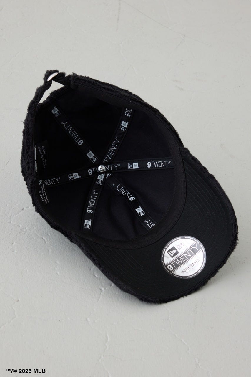 NEW ERA×AZUL MLBストーンロゴファーCAP BLK FREE