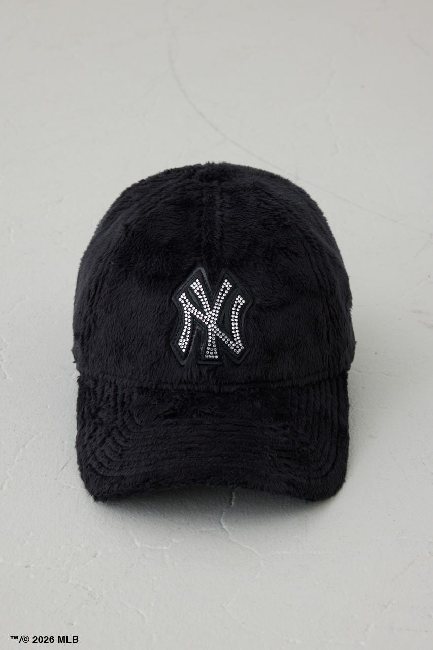 NEW ERA×AZUL MLBストーンロゴファーCAP BLK FREE