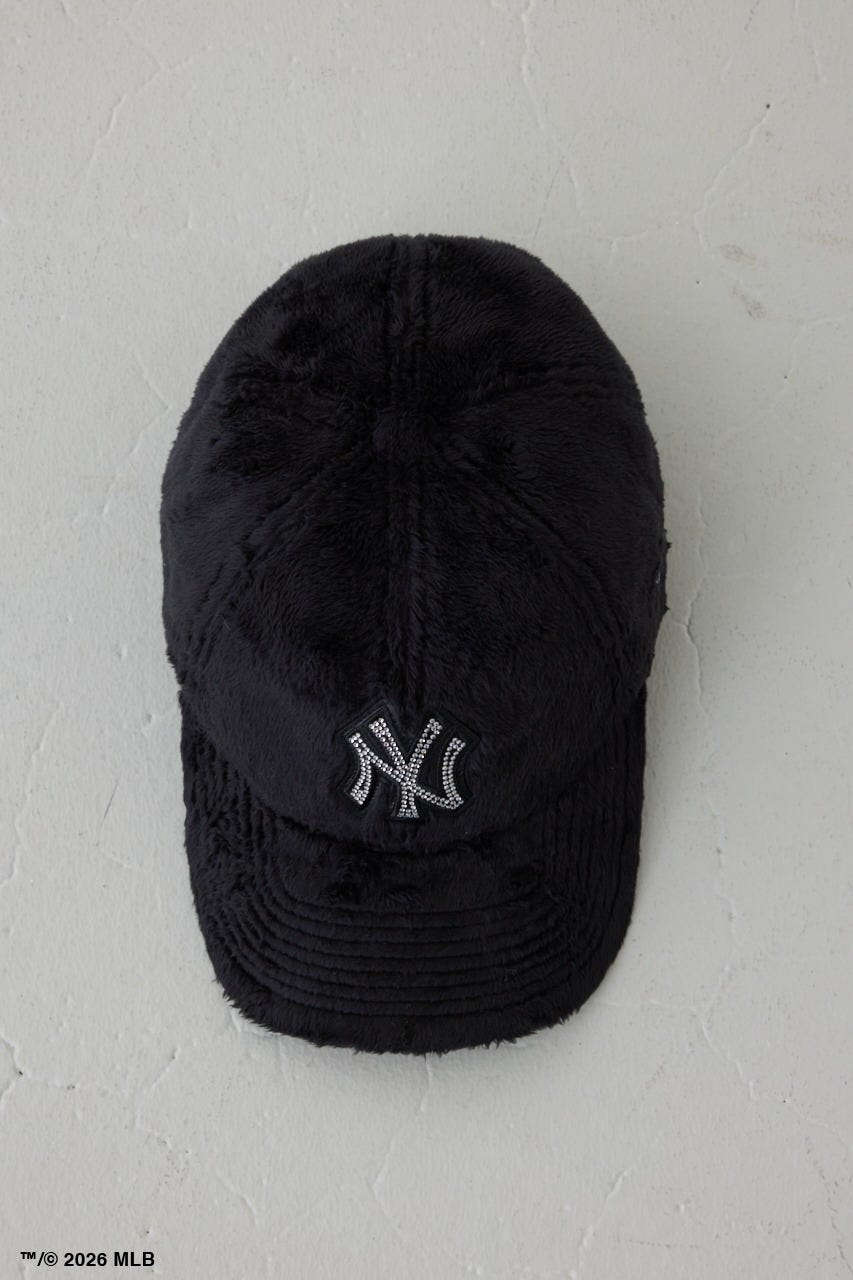 NEW ERA×AZUL MLBストーンロゴファーCAP BLK FREE