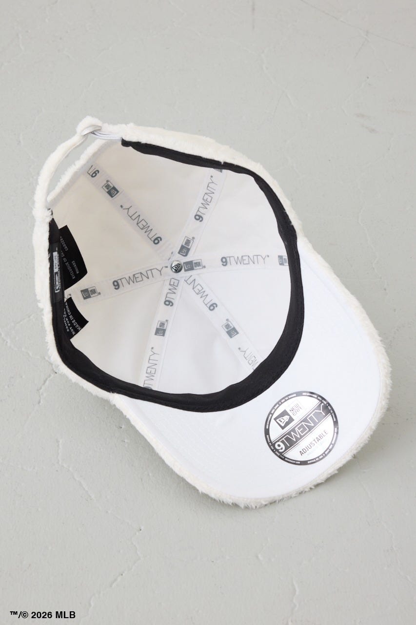 NEW ERA×AZUL MLBストーンロゴファーCAP WHT FREE