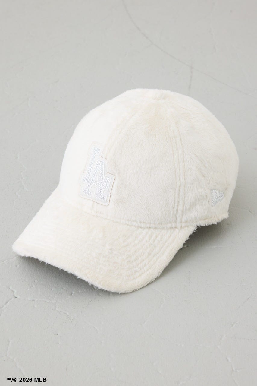 NEW ERA×AZUL MLBストーンロゴファーCAP WHT FREE
