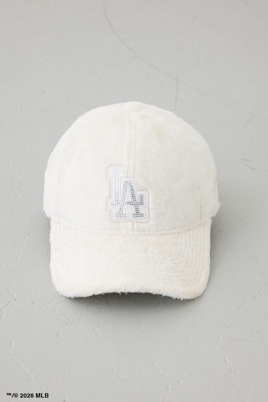 NEW ERA×AZUL MLBストーンロゴファーCAP WHT FREE