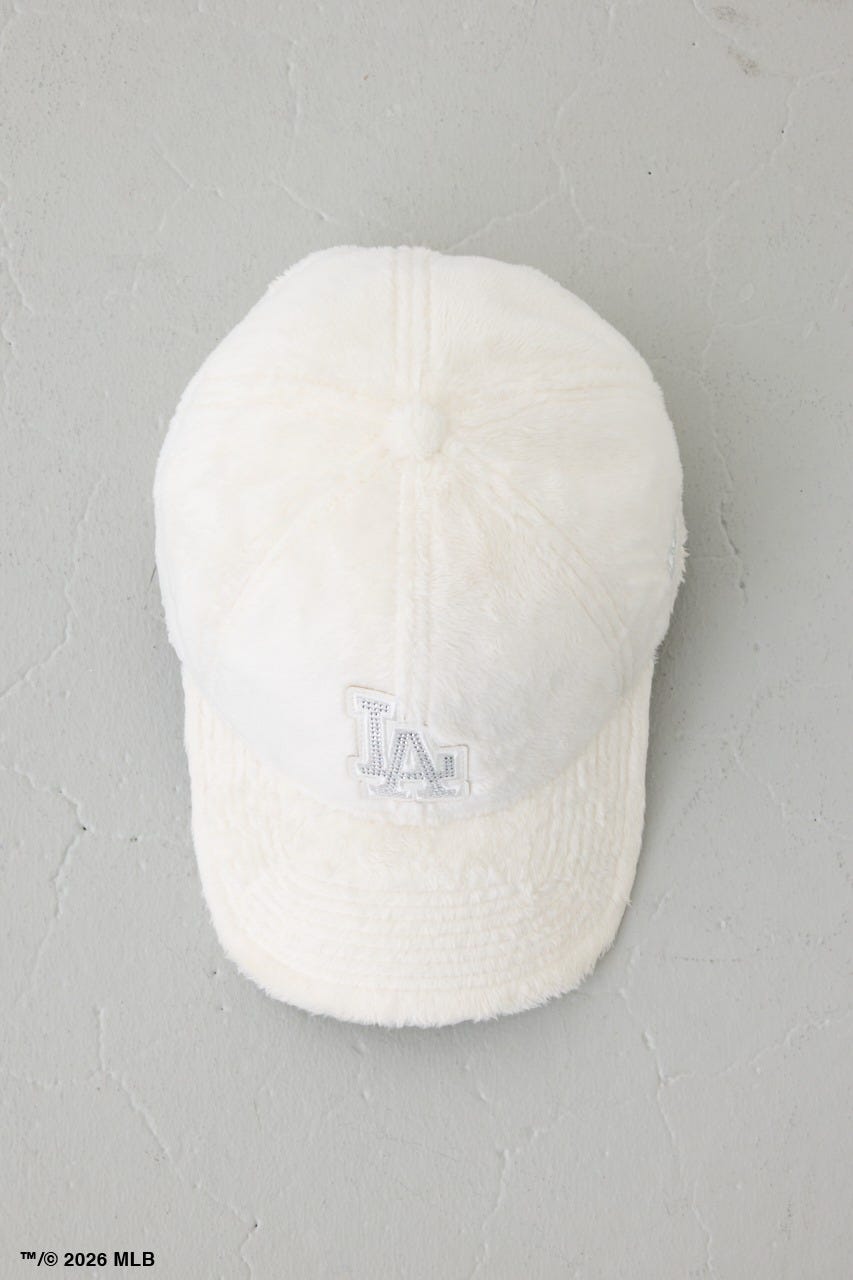 NEW ERA×AZUL MLBストーンロゴファーCAP WHT FREE