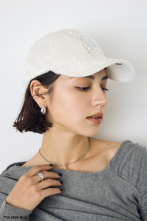 NEW ERA×AZUL MLBストーンロゴファーCAP